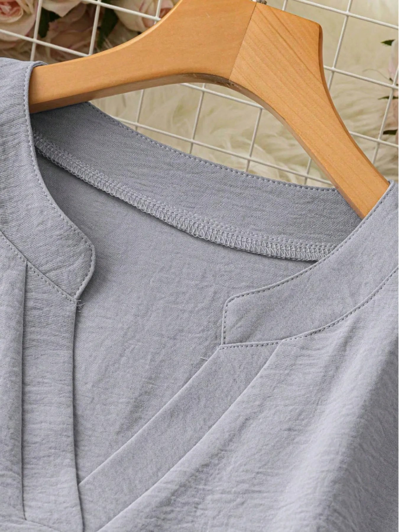 Elegant long-sleeve blouse for women -5