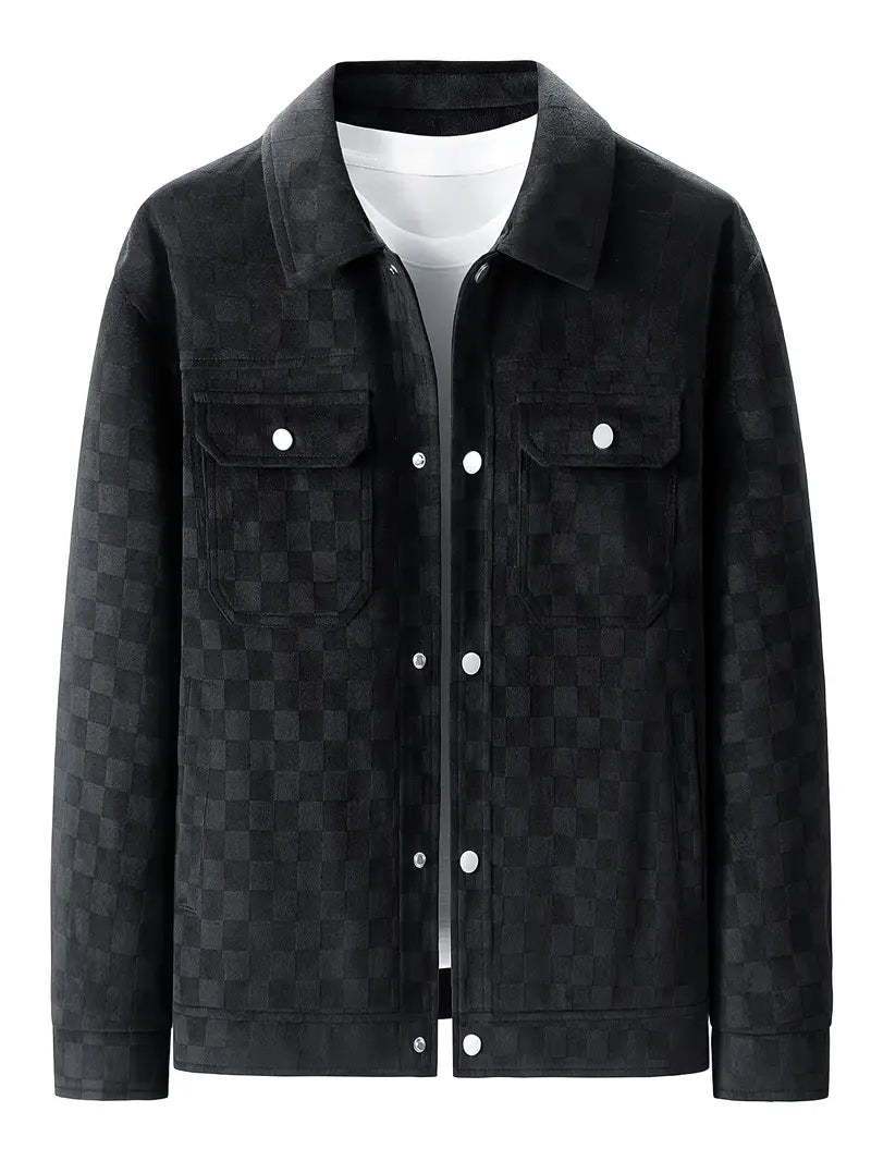 Elegant checked jacket for men | Ethan -2