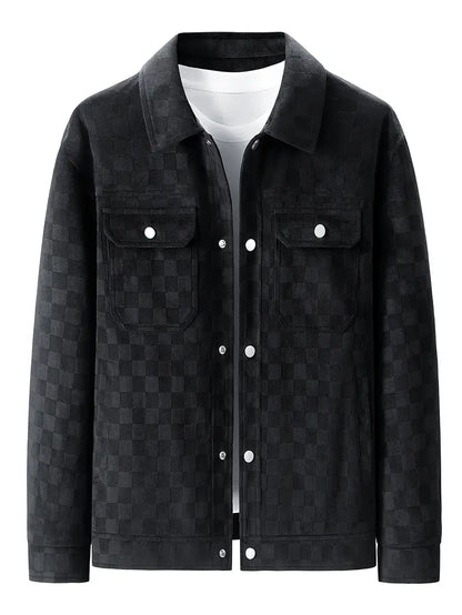 Elegant checked jacket for men | Ethan -2