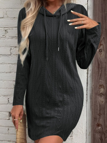 Dress ribbed – knit long-sleeve sweater for women | Bertille -5