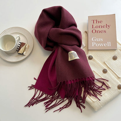 Winter double face scarf for women | Nala -6