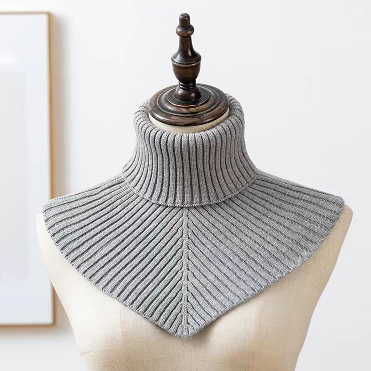 High collar scarf for women | Miles -3