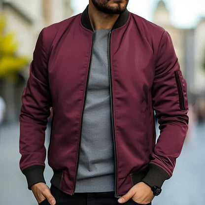Bomber elegant jacket for men -4