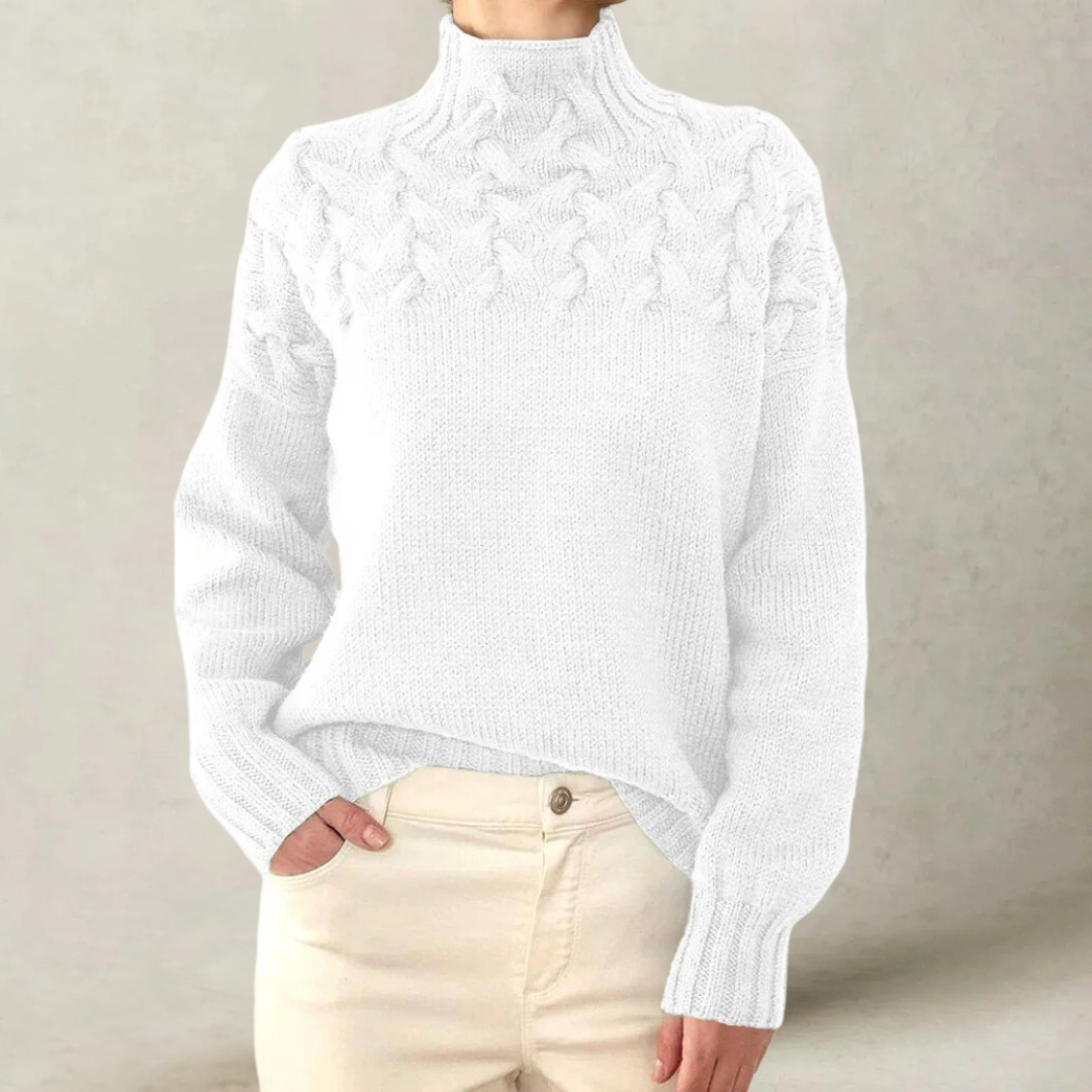 Chic warm sweater for women | Lilianne -6