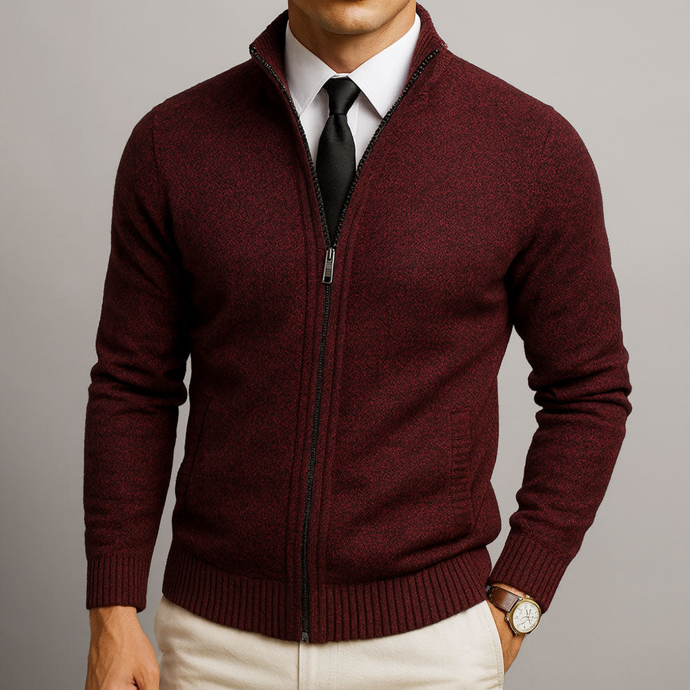 Cosy soft cardigan for men | Elegant versatile -3