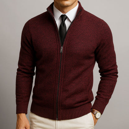 Cosy soft cardigan for men | Elegant versatile -3