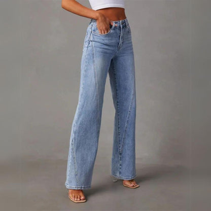 Flared elegant jeans for women | Celine -1