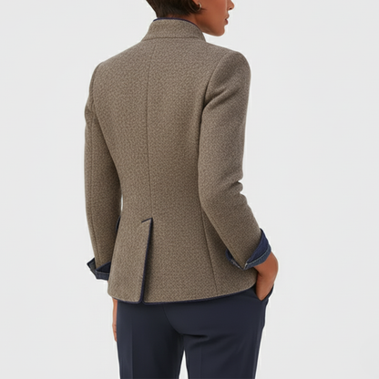 Elegant structured vest for women | Lucie -3