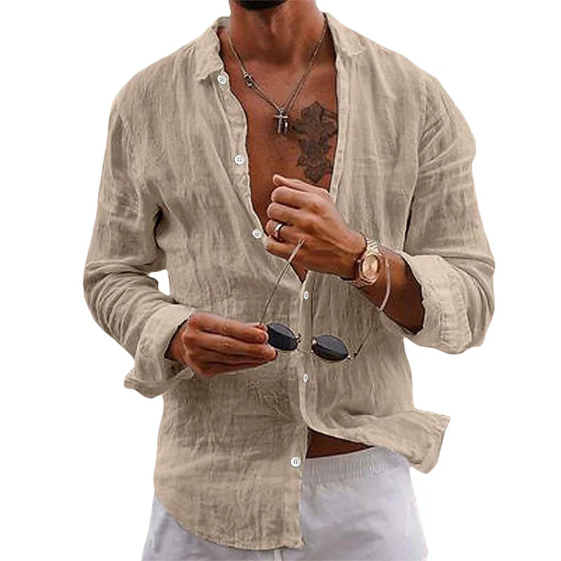 Summer lightweight cotton shirt for men | Anderson -4