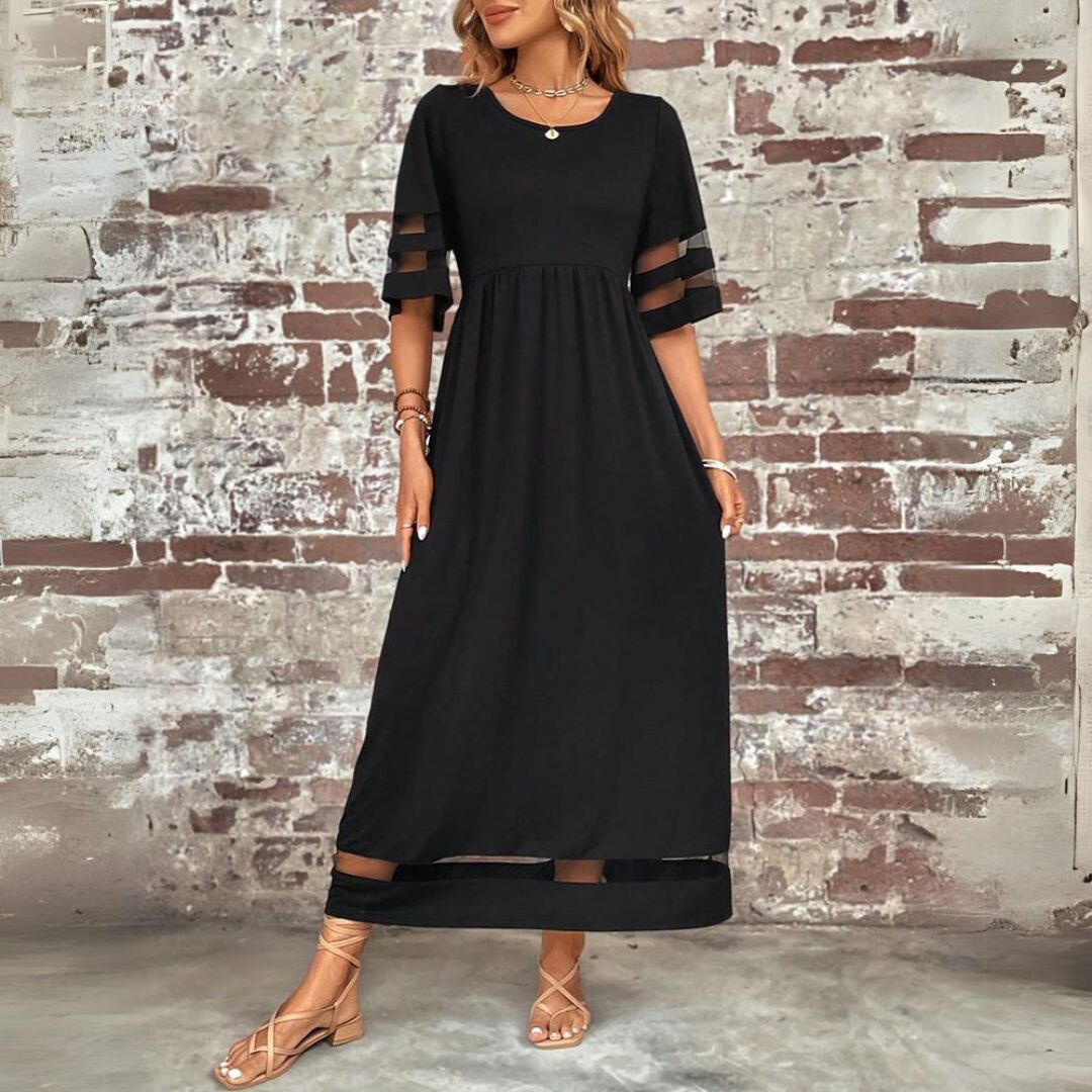 Maxi elegant dress for women | Narcisse -3