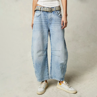 Comfort wide-leg jeans for women | Giselle -11
