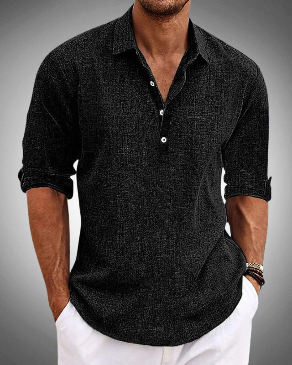 Smart classic shirt for men -4