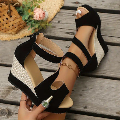 Elegant orthopedic wedge sandals for women | Celeste -2