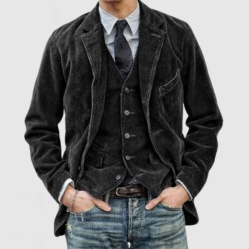 Casual chic vest jacket for men | Hudson -1