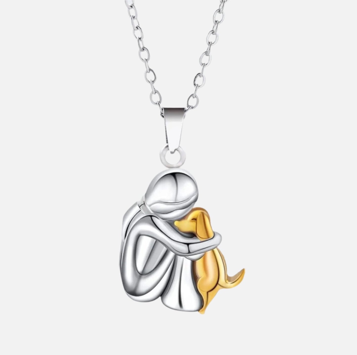 Pendant chien necklace for women | Leontine -1