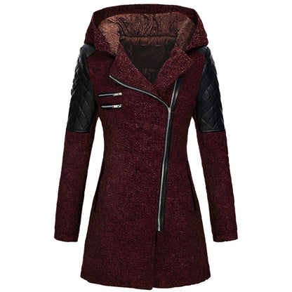 Elegant hood jacket for women | Lorelei -3