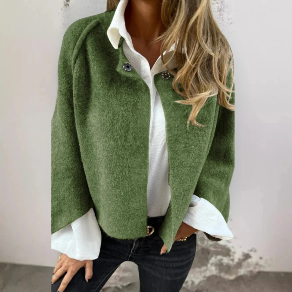 Lightweight elegant jacket for women | Mid-season -4