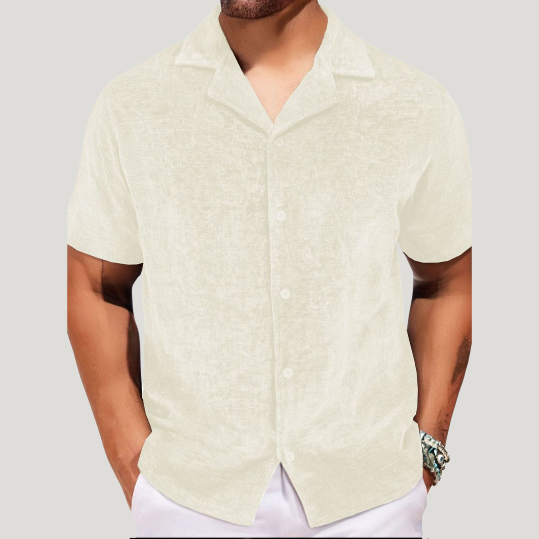 Up short-sleeve shirt for men -3