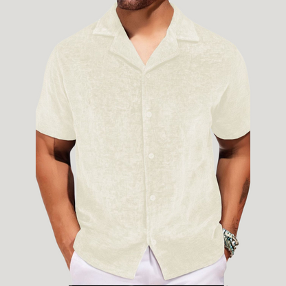 Up short-sleeve shirt for men -3