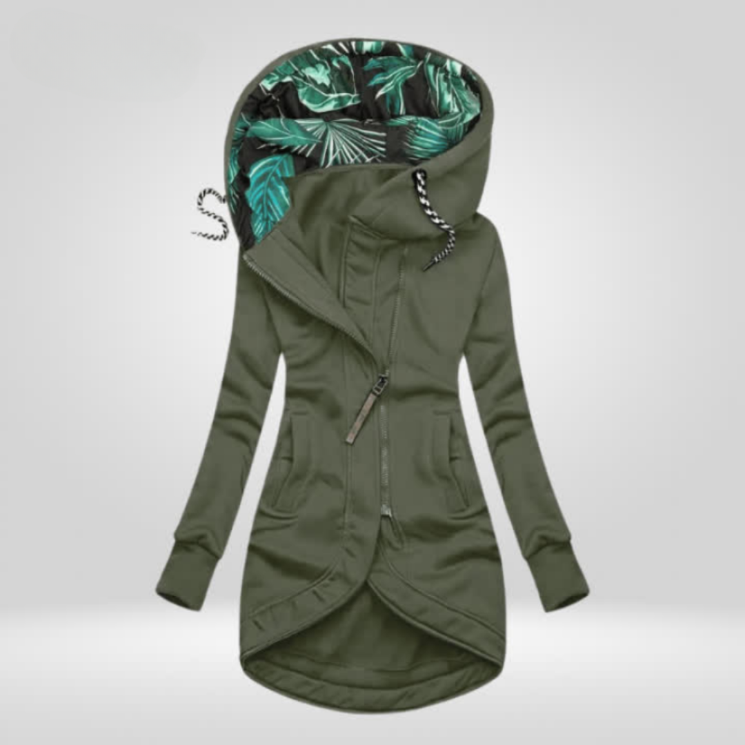 Elegant chic winter coat for women -3
