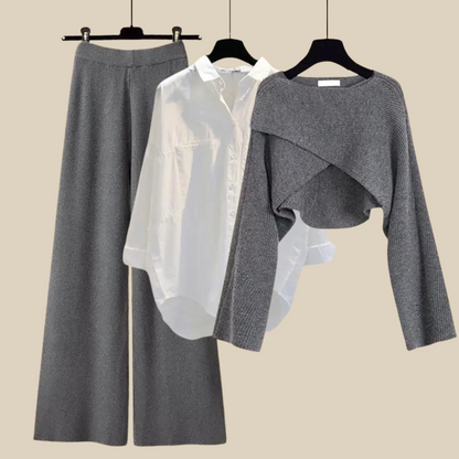 Modern three piece set for women | Lahni -13