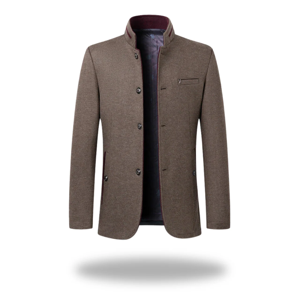 Masculine elegant structured blazer for men | Marven -2