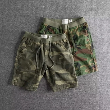Bold camouflage athletic fit shorts for men | Orion -4
