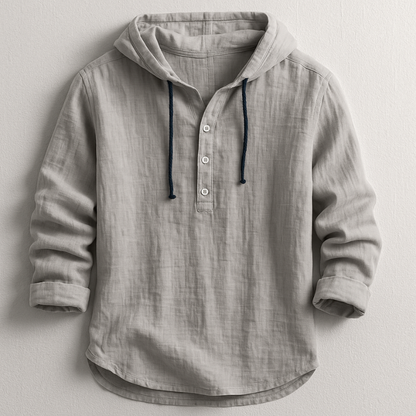 Smart hooded shirt for men -4