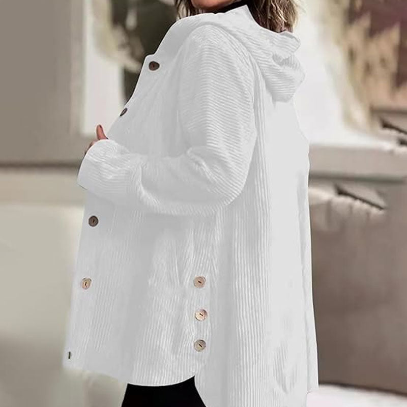 Casual hooded jacket for women -3
