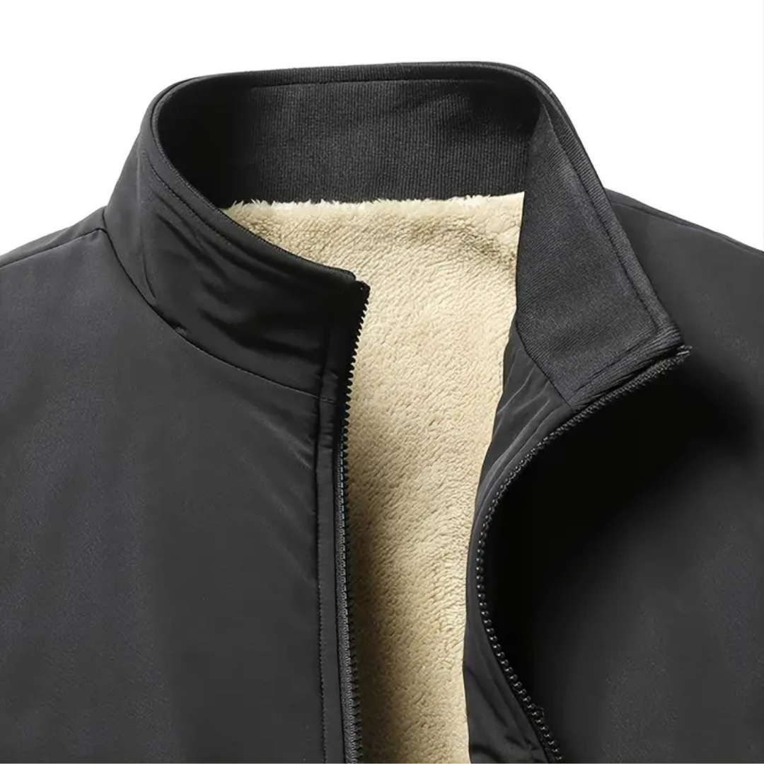 Lightweight collar protective jacket for men | Arvian -4