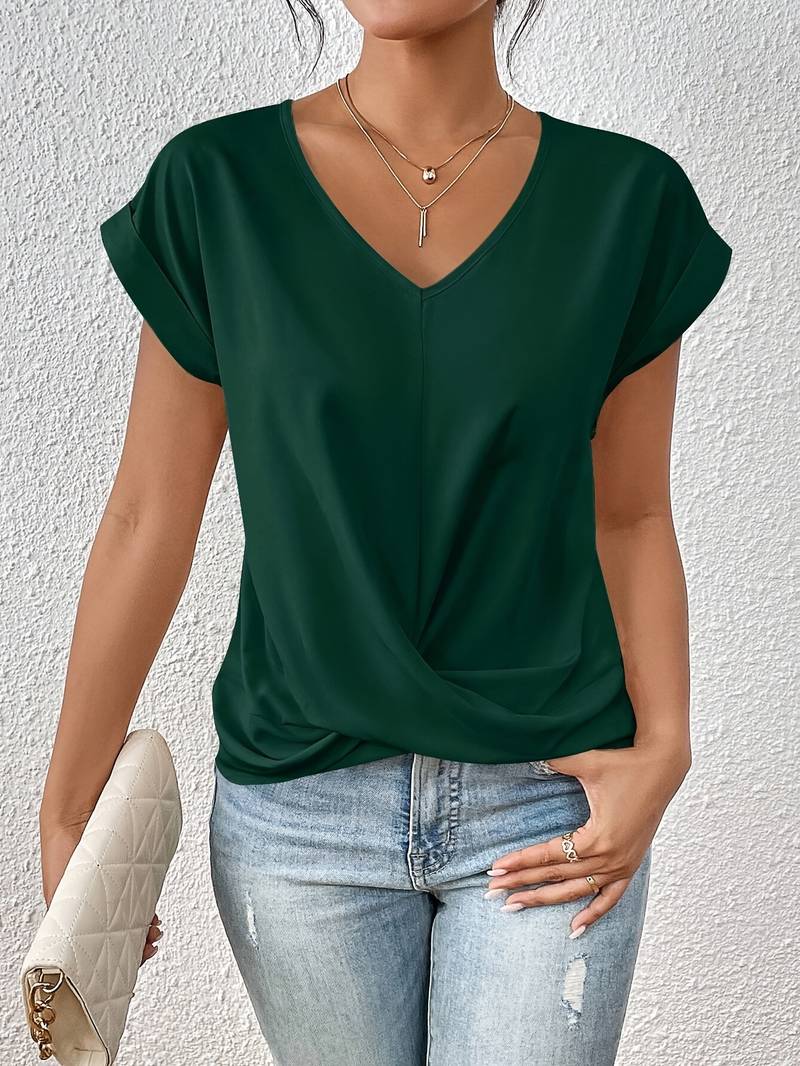 Casual short-sleeve t-shirt for women | Shanty -1