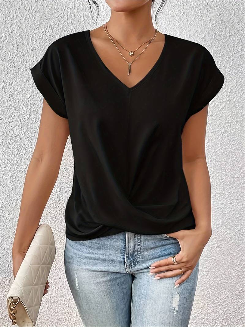 Casual short-sleeve t-shirt for women | Shanty -2