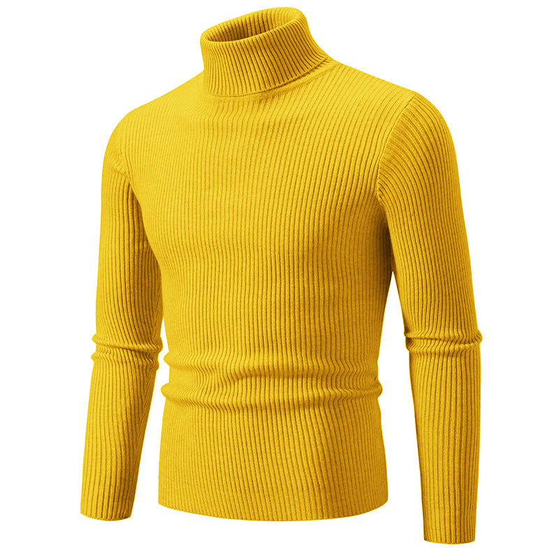 Turtleneck slim sweater for men | Oliver -3