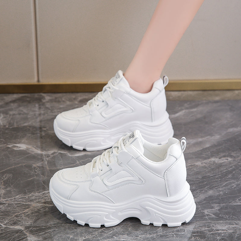 Lace-up platform sneakers for women | Vera -1