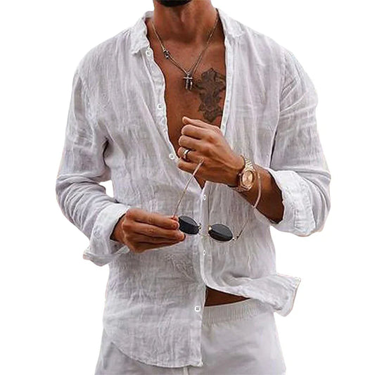 Summer lightweight cotton shirt for men | Anderson -1