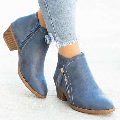 Ankle elegant comfortable boots for women -5