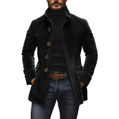 Men’s slim-fit corduroy coat for men | Emerson -12