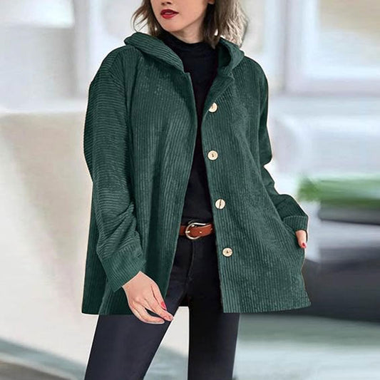 Casual hooded jacket for women -1