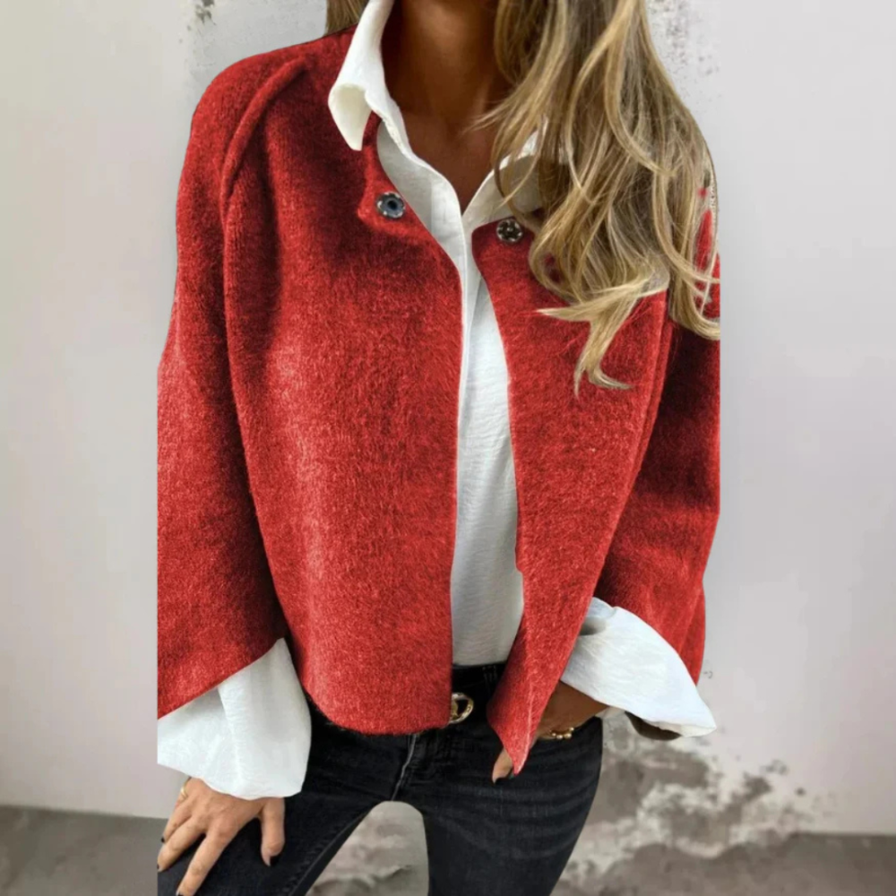 Lightweight elegant jacket for women | Mid-season -5
