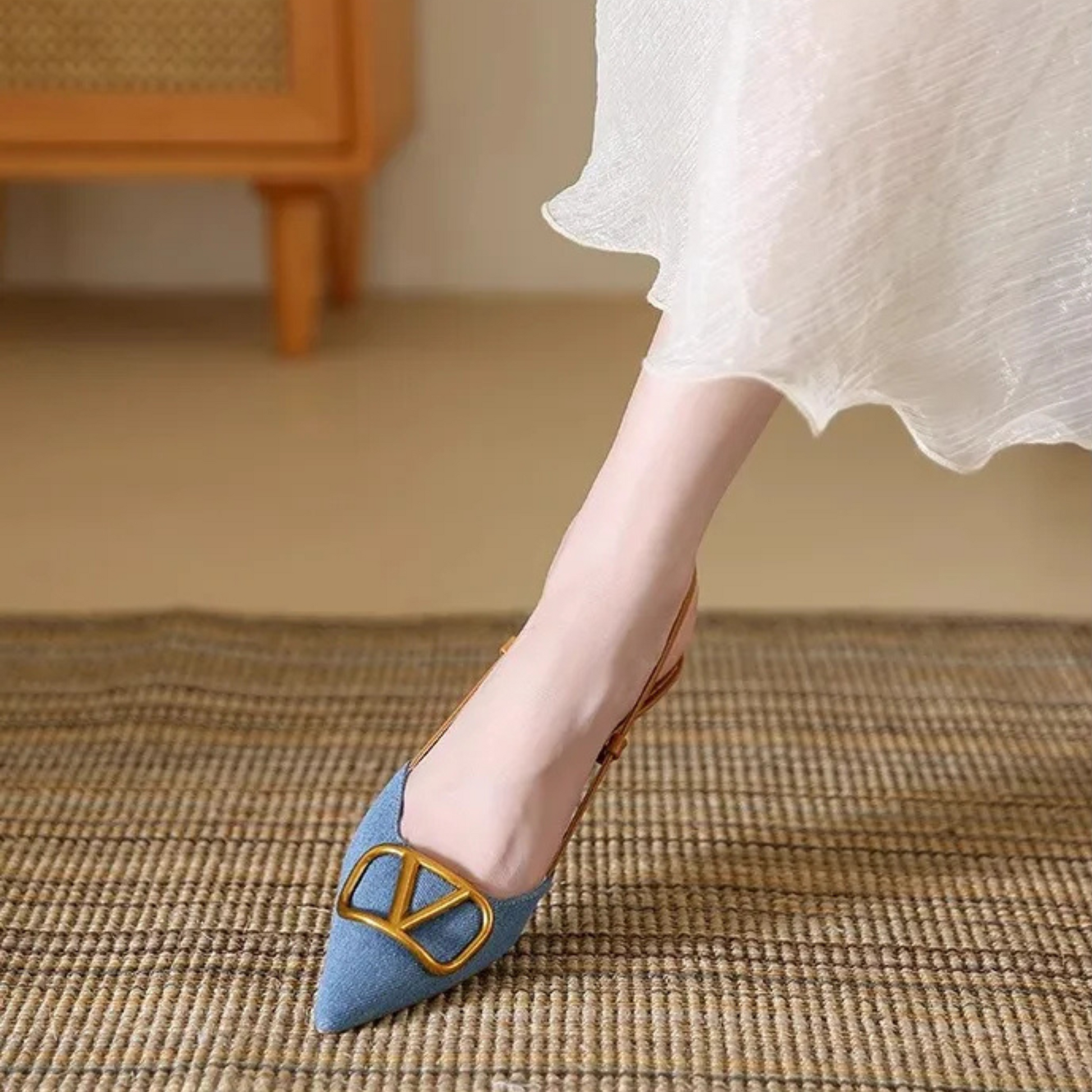 Celeste slingback stiletto heel heels for women | Valentina -7
