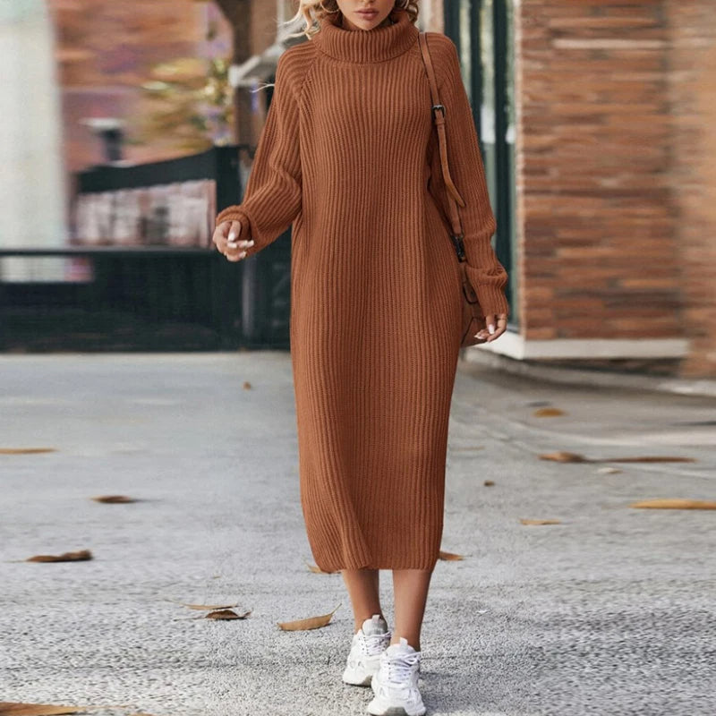 Elegant knit dress for women | Josephine -3