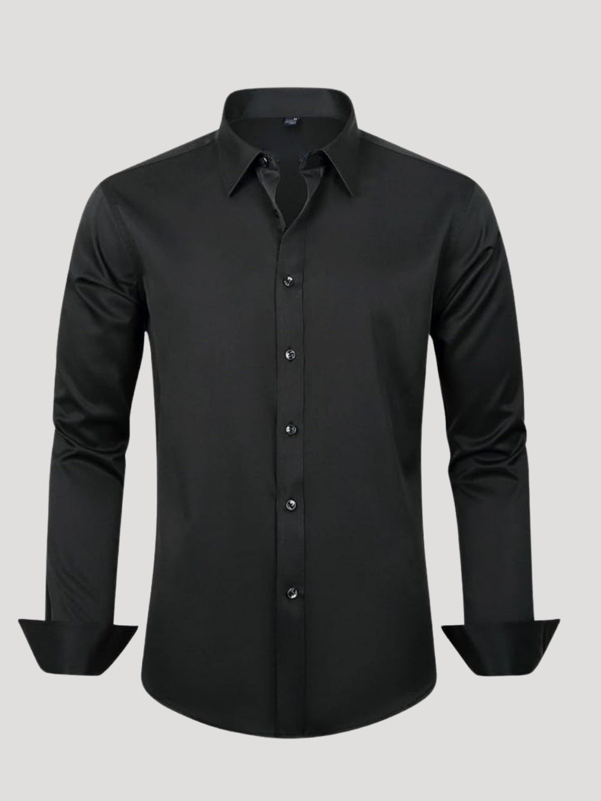 Fitted pleats shirt for men | Lorian -8