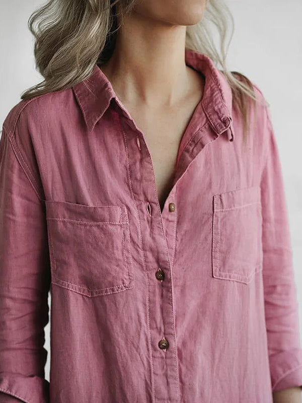 Casual long-sleeve jumpsuit for women | Sindy -5