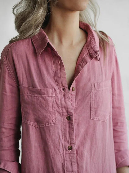 Casual long-sleeve jumpsuit for women | Sindy -5