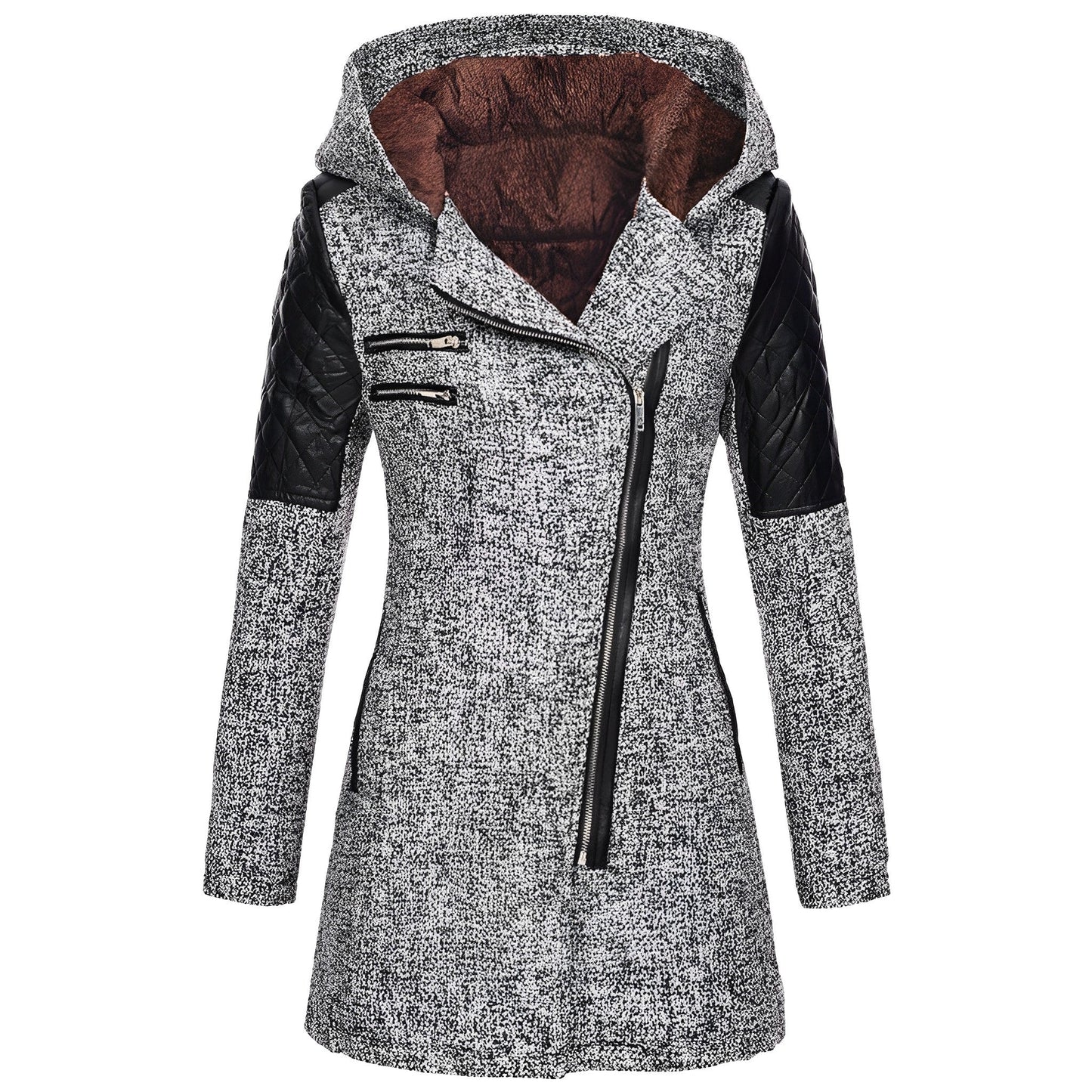 Elegant hood jacket for women | Lorelei -6