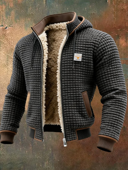 Quilted elegant jacket for men | Aurelio -6