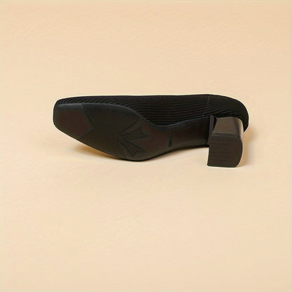 Elegant heeled stable pumps for women | Ameline -7