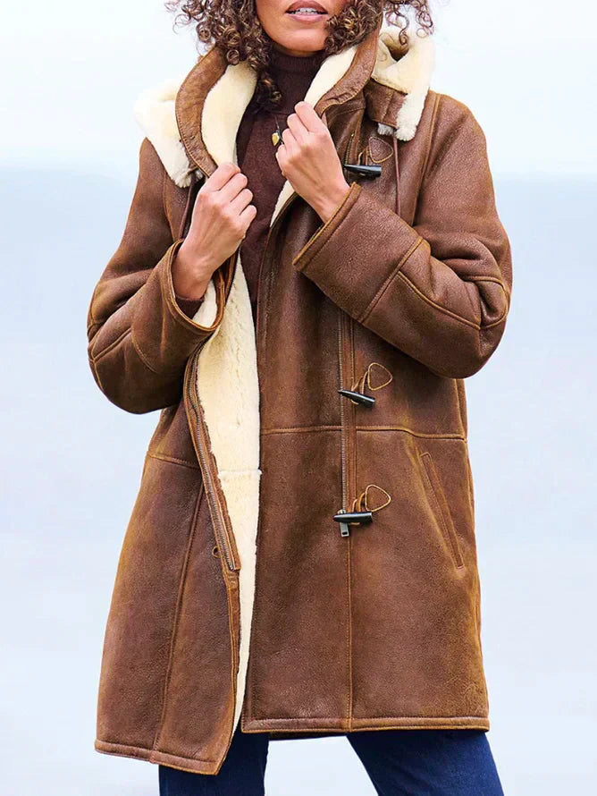 Women’s hooded winter coat for women | Leia -1