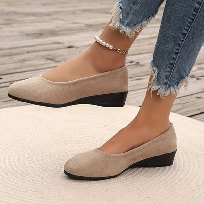 Elegant comfortable heels for women | Wedge heel -8