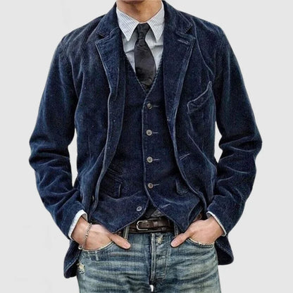 Casual chic vest jacket for men | Hudson -2
